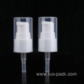 Professional cream treatment pumps white treatment pump